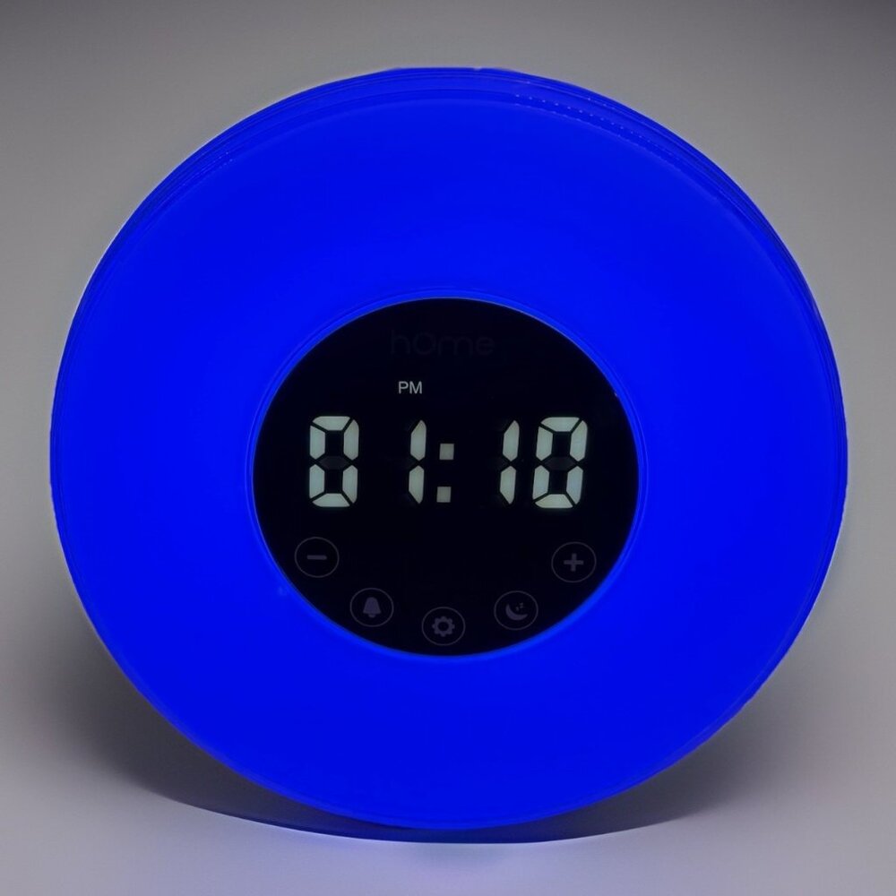 HoMe Sunrise Alarm Clock - Digital LED Clock & FM Radio